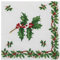 Holly Berries Napkins Christmas Napkins Table Decoration Xmas Tableware Decor Novelty Napkins - 20pack