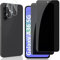 Locofun Verre Trempé Anti-Espion pour Samsung Galaxy A36 5G, Anti-Spy Film Protection écran avec Protecteur Objectif Caméra Arrière [2+2 Pièces], Dureté 9H, Anti Rayure Vitre Trempé