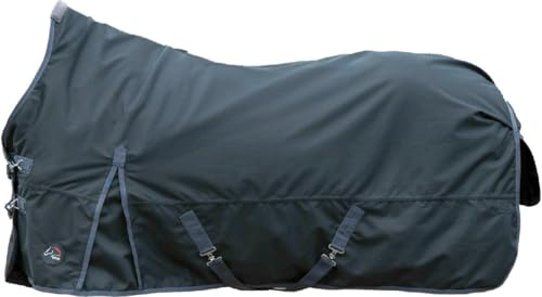 HKM Glasgow- 1200D mit Fleecefutter Highneckdecke, Schwarz, 115