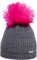 Eisglut Unisex Kinder Mitzi Kids M tze, grau mel., S 55-56cm EU