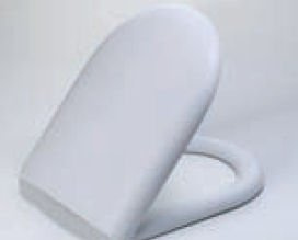 Sedile Non Originale in termoindurente con Cerniere Inox Ideal Standard ESEDRA Colore Bianco
