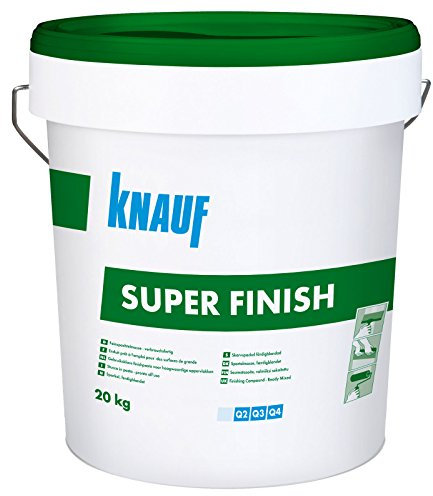 Sheetrock SuperFinish 20kg pastöses Spachtelmaterial Calciumcarbonat Füllstoff - keine Anmisch & Reifezeiten - sehr leicht verarbeitbar