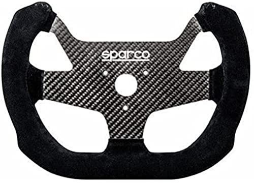 Sparco 015pc270ssn f-10 C Volante Carbone/Suede, Nero