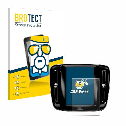 BROTECT Schutzglas für Volvo XC40 Sensus Connect 8.7 2018-2020 Schutzfolie Panzer Folie Glas Displayschutz Made in Germany [ Anti-Fingerprint]