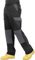 Endurance Mens Cargo Combat Work Trouser with Knee Pad Pockets and Reinforced Seams - 30R (Black/Grey, 30W/31L)