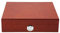 ViaGasaFamido Feuchtigkeitsspendende Zigarrenschachtel Elegante Zigarren-Humidor-Packs Tragbare Mini-Humidor-Zigarrenschachtel Holzkiste Vintage Holz Zigarettenbehälter Aufbewahrungskoffer (Braun)