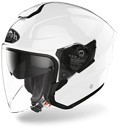 CASCO AIROH H.20 COLOR WHITE GLOSS XS