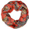 Cecil Damen Accessoires Mode-Schal, Orange (tangerine orange 571170), One Size