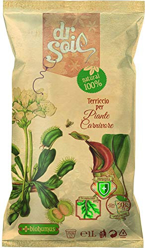 SUBSTRATO TERRICCIO DR.SOIL CARNIVORE LT.1