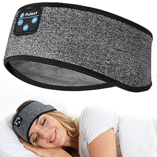 Perytong Sleep Headphones, Bluetooth Sports Headband Headphones with Ultra-Thin HD Stereo Speakers Perfect for Sleeping,Workout,Jogging,Yoga,Insomnia, Air Travel, Meditation