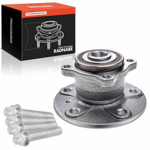 Frankberg Radlager Radlagersatz Hinterachse Flansch-Rad ⌀143 Mit ABS Magnetring Kompatibel mit B-Klasse W245 A-Klasse W169 Replace# 1699810027