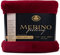 Gözze - Gemütliche Kuscheldecke, Merino Feeling, Wendbar, Hohe Dichte 600 g/m², 150 x 200 cm - Kaminrot, Karminrot