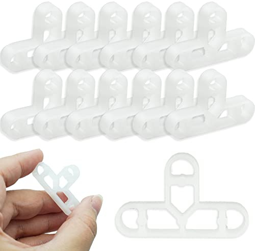 SZCXDKJ 100 Pcs Tile Spacers, 10mm T-Shape Floor Tile, Removable Tiles Spacer for DIY Paving Tiling Wall, Garden, Red Bricks, Patio Slabs