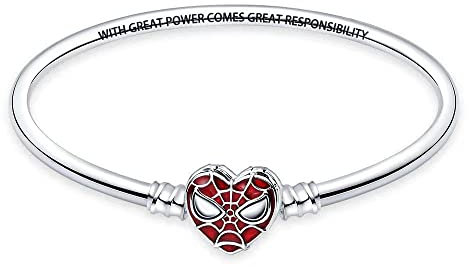 HappyStar Armkette Damen Silber 925, Damen Armband für Beads Charms，Kmpatibel Mit Pandora Charms.