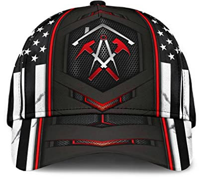 351 Schirmmütze Basecap Rote Flagge Für Dachdecker Sonnenblende Mütze Freizeit Freizeit Basecap Retro Baseballmütze Für Herren, Tennis, Teenager