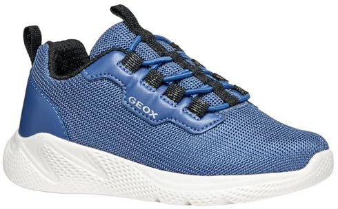 Geox Mädchen J Sprintye Girl B Sneaker, Blau, 28 EU