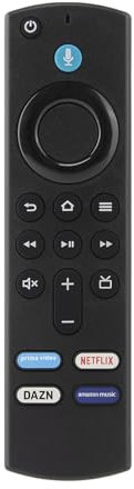 Telecomando sostituito 1pc for Fire TV Stick 3Nd Gen Fire TV Cube Fire TV Stick Lite 4K Smart Home Controller