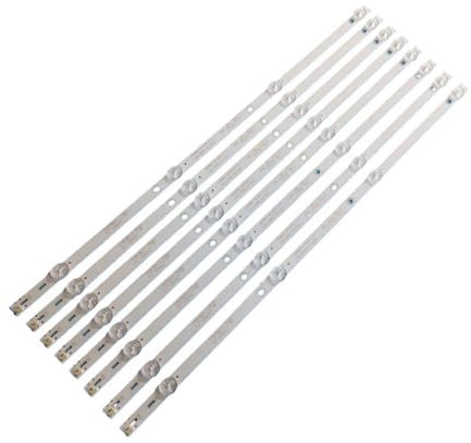 TVKSIPAR LED-Hintergrundbeleuchtungsstreifen for 49U5070 49DL4012N 49PUF6032 K490WDC1 A4 4708-K49WDC-A4113N01 A2213N01 K490WDC2 K49WDC 6V