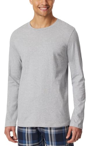 Schiesser Herren kurzes Schlafanzugoberteil T-Shirt Rundhals - 182179