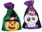 Amosfun 4 Stück Halloween Kordelzugbeutel Trick Or Treat Dvd Kürbis Aufbewahrungsbeutel Party Einzelhandelsbeutel Beutel Mit Kordelzug Halloween Süßigkeitsbeutel Schmuckbeutel