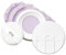TFIT Translucent Set Finishing Powder – Sebum Control Loose Face Powder, mattes und seidiges Finish, leicht, langanhaltend, koreanisches Make-up, 0,24 oz. (04 Lavender, 0,25 Unzen (1er-Packung))