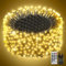 THKFUL 80M 800LED Lichterkette außen Weihnachtsbeleuchtung mit Stecker,Lichterkette Weihnachtsbaum Innen Außen mit Fernbedienung,Wasserdicht für Christmas Hochzeit Garten Party,Warmweiß
