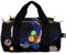 LOQ I Reisetasche / Weekender Mini KANDINSKY Several Circles Neon Green Recycled cm 30x15, grün, Zeitgenössisch