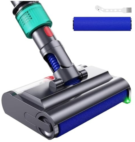 Tête De Brosse, Compatible Avec Aspirateur Dyson, V7 V8 V10 V11 V15, Vadrouille Électrique Avec Réservoir D'eau Propre Et Sale For Tapis