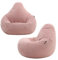Icon Dalton Sitzsack Kinder, Rosa, 2er Pack, Flauschiger Cord Stoff, Sitzsack Cord mit Füllung, Bequemer Kinder Gaming Sessel, Kuschelsessel, Lese Sessel, Schlafzimmer, Kinderzimmer, Spielzimmer