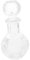 BESPORTBLE Small Wine Decanter, Glass Whisky Decanter Bottle with Stopper, Elegant Round Glass Jug for Water, Juice, or Wine, 250ML