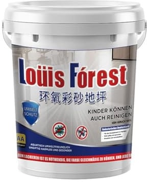 Epoxid-Bodenbeschichtung mit Hochglanz-Marmor-Effekt, Epoxid-Bodenfarbe, dekorative Farbe, Bodenspäne, Betonfarbe, Beschichtungen, E Garage