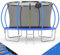 Redkid, Trampolin Outdoor 366cm, Kindertrampolin, Gartentrampolin mit Sicherheitsnetz, Leiter, Basketballkorbbrett, Verstärktes wasserdichtes Belastbarkeit 600Pfund (366cm-Pumpkin)