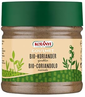 KOTÁNYI BIO Koriander gemahlen, Koriander aus ökologischem Anbau - Dose 400 ccm