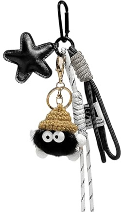 Fluxioxtna Llavero de cuerda trenzada para decoración de bolsos, llavero de coche, accesorios de moda, mochila, colgante para bolso, bolso, adorno colgante