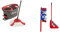 Vileda Turbo Microfibre Mop and Bucket Set with 3 Action Broom Plus Long Handled Dustpan