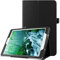 subtel Étui avec Stand intégré pour Tablette Samsung Galaxy Tab S2 9.7 (SM-T810 / SM-T813 / SM-T815 / SM-T819) - Cuir synthétique, Couleur Noir Housse Pochette bookstyle Case avec Protection 360°