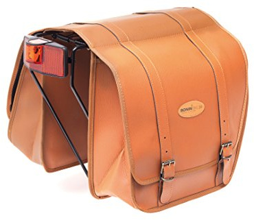 Cicli Bonin Lux Leather Looking Saddle Taschen