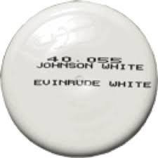 JOHNSON/ENVIRUDE WHITE BIANCO ACCESSORI BARCA NAUTICA 400ml SPRAY VERNICE PER MOTORI MARINI