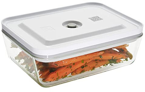 Zwilling Fresh & Save Medium Vacuum Sealer Container, Casserole Dish with Lid, Brownie Pan, Lasagna Pan, Pizza Pan, 9.5 x 7.1 x 3.8-inch