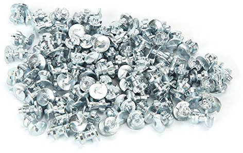 Ladieshow Vis de Pneu de Neige, 100 pièces vis de Goujon de Pneu de Roue Clous antidérapants pour Chaussures/Voiture Moto VTT UTV pneus sans Trous de Clou(JX120)