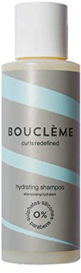 Bouclème Unisex Hydrating Shampoo I Haarshampoo für Gesunde Locken & Intensive Pflege I Lockenpflege für Damen & Herren mit Virgin Coconut & Meersalz 100ml