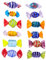 12Pcs Murano Stile di Dolci Ornamenti Caramelle di Vari Dolci Caramelle di Insieme Ornamento per Domestica Wedding del Partito Decorazioni Festival di