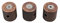 Guyker Guitar Knobs with 6mm Dia. Shaft Pots - Bullet Case Style Tone and Volume Control Potentiometer Knob Replacement for Precision Electric Guitar or Bass (3 Piece, Bronze)