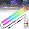 WILLED 2-In-1 Gaming Beleuchtung, 5V USB RGB Under Monitor Lampe, Dreamcolor Screenbar für PC Setup mit 12 Dynamische, Ambient Deko mit Fernbedienung, Beleuchtung für TV Hintergrundbeleuchtung