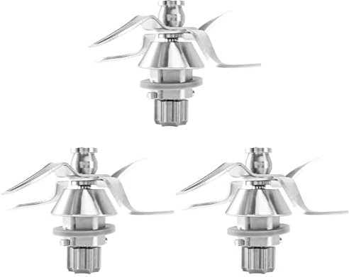 3X Coltello miscelatore di ricambio per Vorwerk Bimby TM31 TM 31 Coltello di miscelazione per robot da cucina con guarnizione ricambio ultra affilata