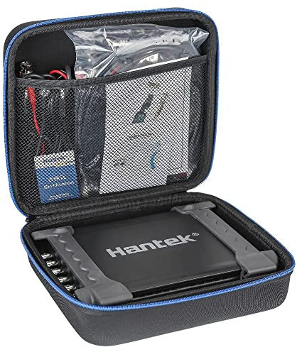 YuqiaoTime Hantek 1008B and 1008C Automotive Oscilloscope/DAQ/Programmable Generator Handheld 8 Channels PC USB Oscilloscopes with Auto Ignition Probe (Hantek1008C)
