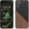 kwmobile Hülle kompatibel mit OnePlus Nord - Handyhülle - Handy Schutzhülle - Smartphone Cover - Dunkelbraun Schwarz