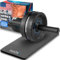 Mata1 Ab Roller Wheel (30 cm x 16,5 cm, zwart) met kniebeschermer, buikspiertrainingsmachine voor core- en buikkrachttraining, oefenwielen