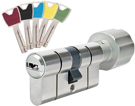 Cylindre de serrure à bouton P6PS Abus 30boutonx45