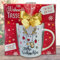 AV Andrea Verlag Süße Weihnachtstasse - Rentier - Kaffeetasse Tasse und Schokolade mit Geschenkverpackung zu Weihnachten | Beidseitig Gold Bunt Bedruckt